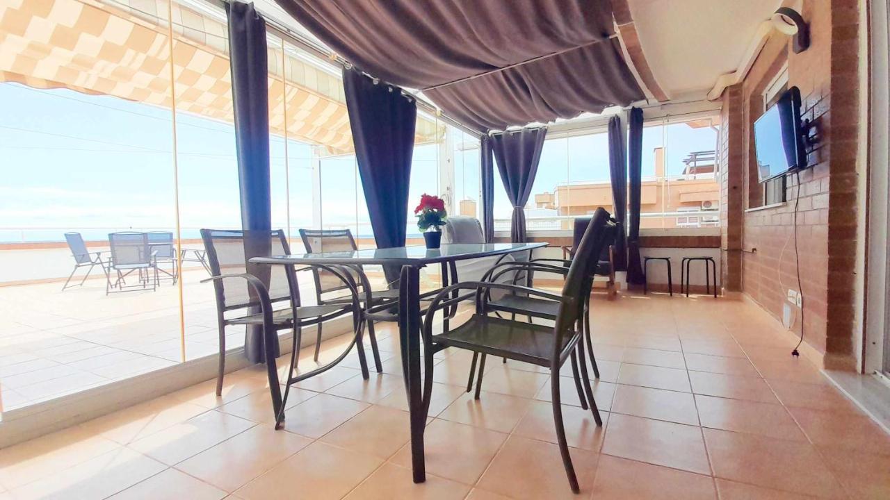 Ayf Frontal Al Marterraza De 40M Y 3 Habitaciones Oropesa del Mar Bagian luar foto